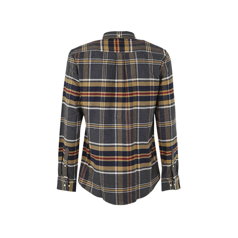 Camicia Uomo sartoriale Ronan Blu beige Barbour- Francavilla Moda